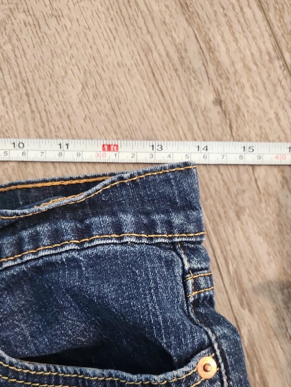 Levi's 541 Slim Straight Jeans in Dark Blue Denim